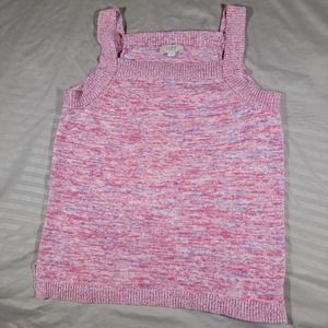 Loft Sleeveless Knit Tank Top Size L